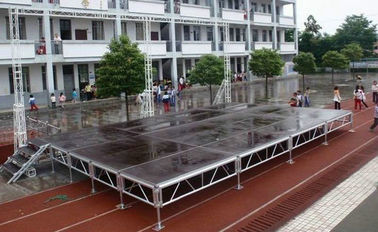 China Waterdicht Beweegbaar Stadiumplatform, dat Stadiumaluminium T6082-T6 vouwt leverancier