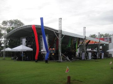 16m Span Outdoor Aluminum  Stage  Truss For Concert Truss , Corrosion Resistance