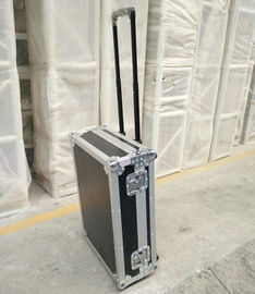 Customized Aluminum Trolley Flight Case Plywood Road Case with Small Wheels