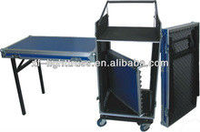 2U to 24U Standard Rack Flight Case With 9mm Plywood / Trolley Case