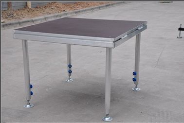 High Loading And Light Weight  1.22 x 1.2 2M Portable Anti-Slip Waterproof  Stage Platforms With Different  Height